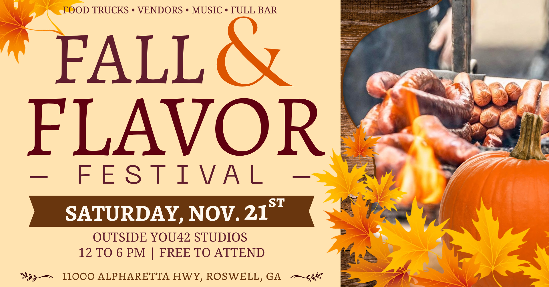 Fall & Flavor 2026 Festival official event artwork